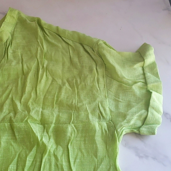 Inorin Swimsuit Tier Cover Up with Pockets in Green Size XL - Picture 6 of 10